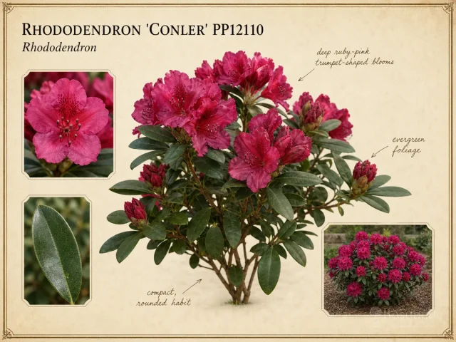 Rhododendron ‘Conler’ PP12110 (Rhododendron Encore® Autumn Ruby®)