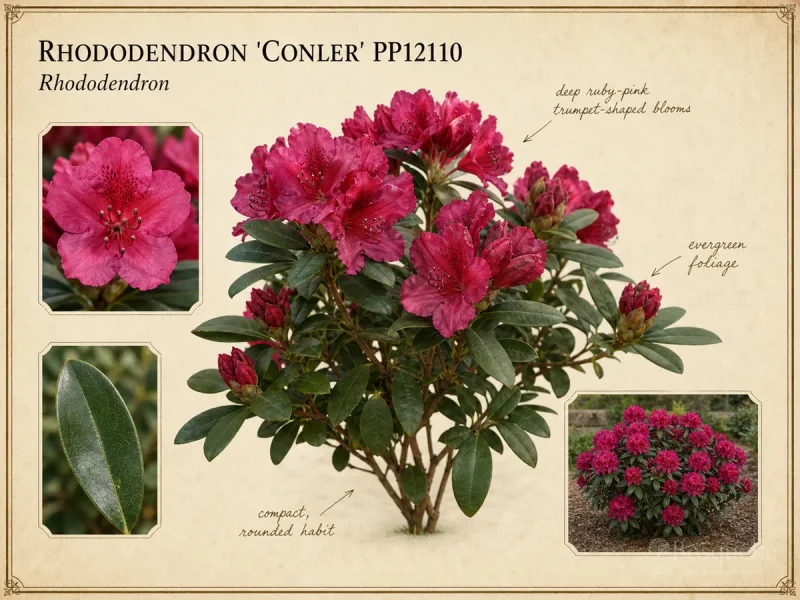 Rhododendron ‘Conler’ PP12110 (Rhododendron Encore® Autumn Ruby®)