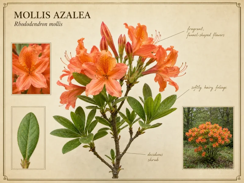 Mollis Azalea (Rhododendron mollis)