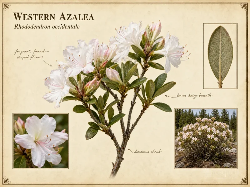 Western Azalea (Rhododendron occidentale)