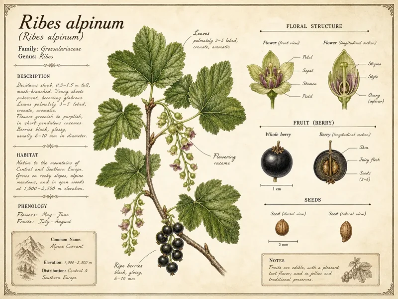 Ribes alpinum
