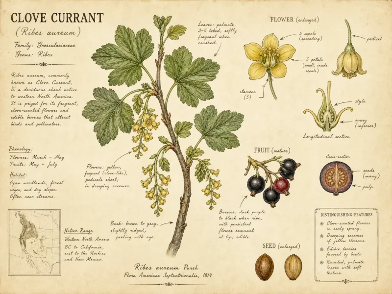Clove Currant — How to keep an alpine currant hedge dense