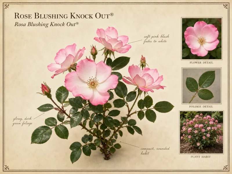 Rose Blushing Knock Out® (Rosa Blushing  Knock Out®)