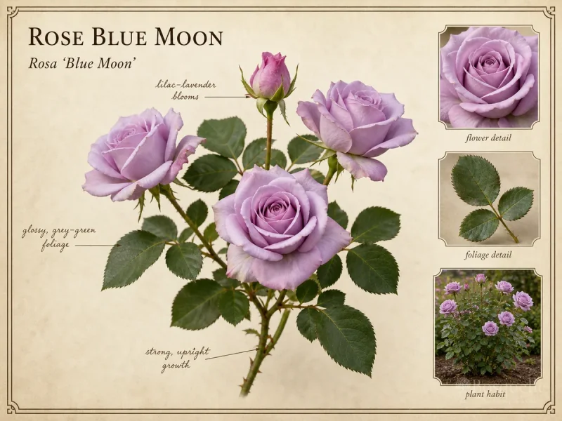 Rose Blue Moon (Rosa Blue Moon)