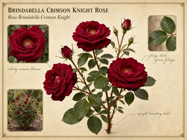 Brindabella Crimson Knight Rose