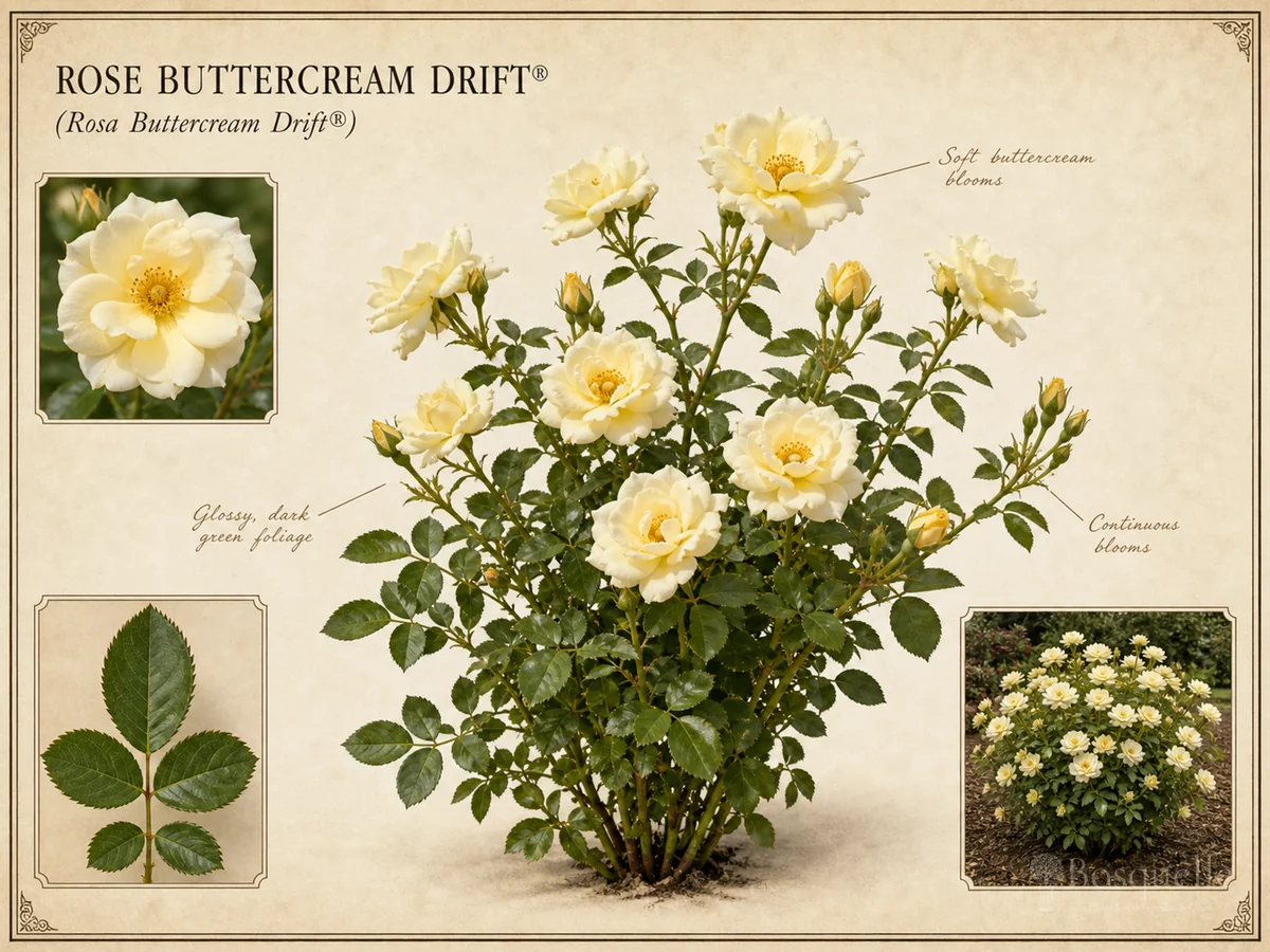 Rose buttercream Drift® (Rosa Buttercream Drift®)
