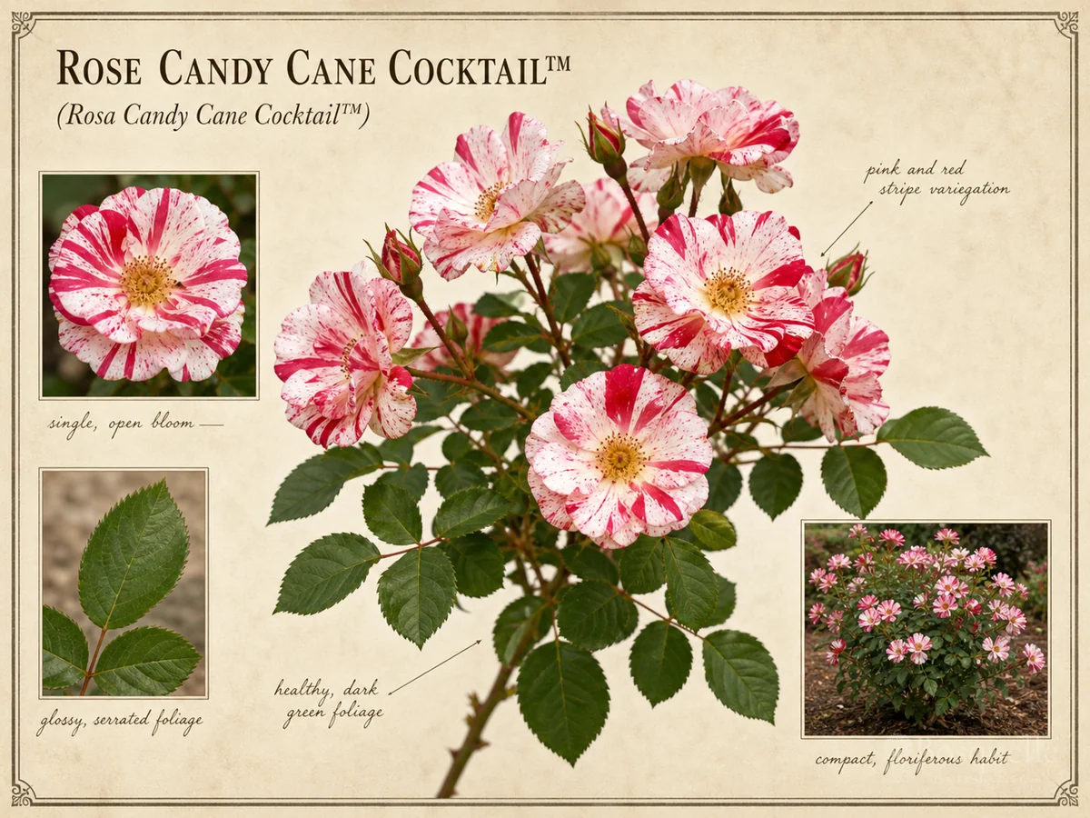 Rose Candy Cane Cocktail™ (Rosa Candy Cane Cocktail™)