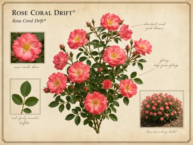 Rose Coral Drift® (Rosa Coral Drift®)