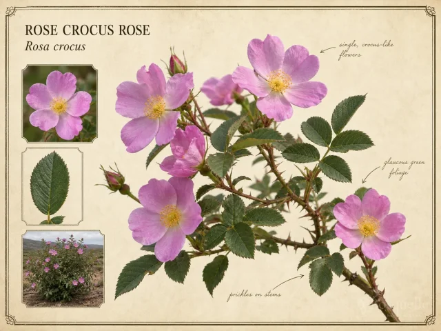 Rose Crocus Rose (Rosa Crocus Rose)