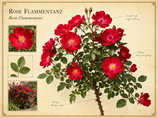 Rose Flammentanz