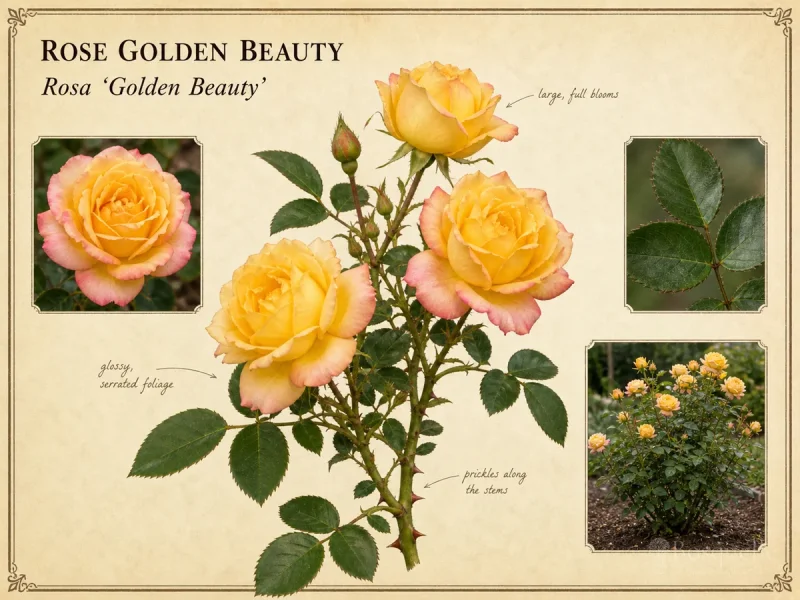 Rose Golden Beauty (Rosa Golden Beauty)