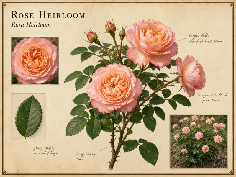 Rose Heirloom (Rosa Heirloom)