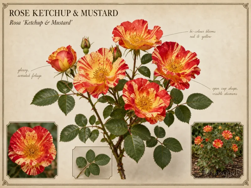Rose Ketchup & Mustard