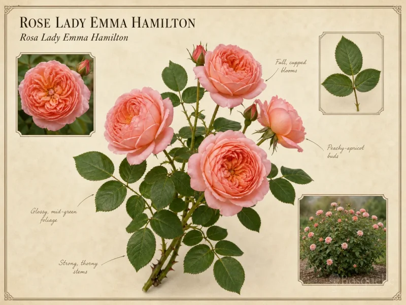 Rose Lady Emma Hamilton