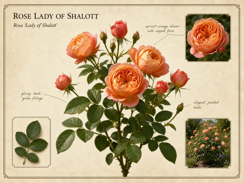 Rose Lady of Shalott