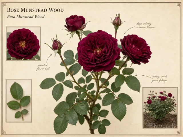 Rose Munstead Wood