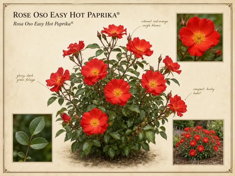 Rose Oso Easy Hot Paprika® (Rosa Oso Easy Hot Paprika®)