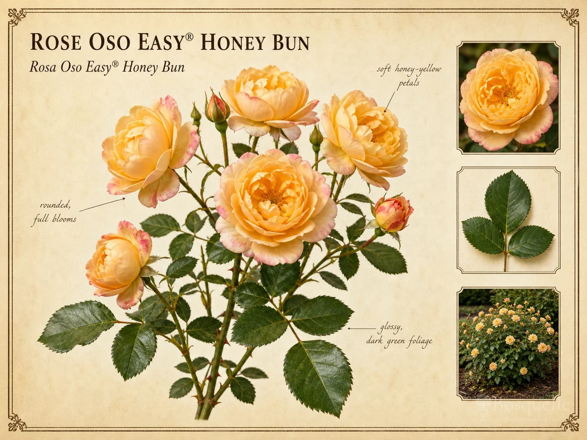 Rose Oso Easy® Honey Bun (Rosa Oso Easy® Honey Bun)