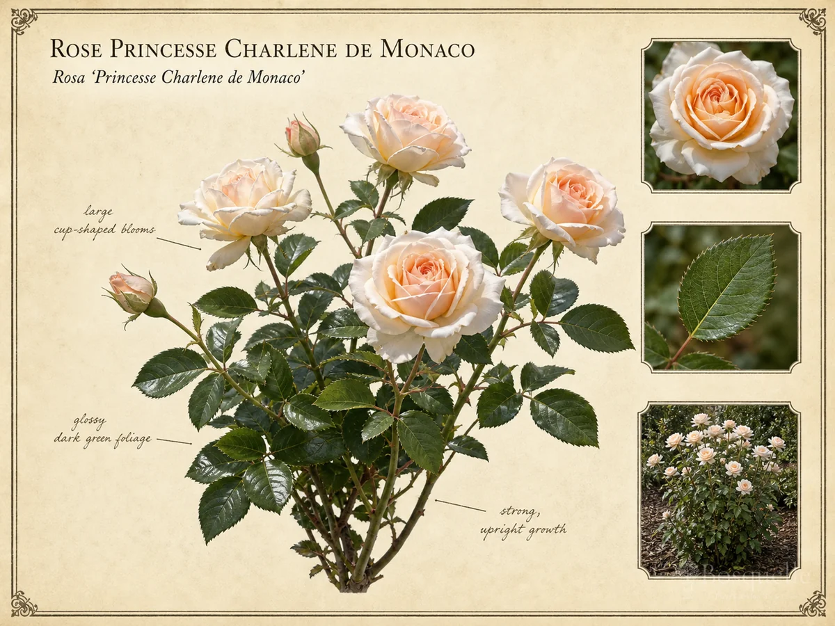 Rose Princesse Charlene de Monaco