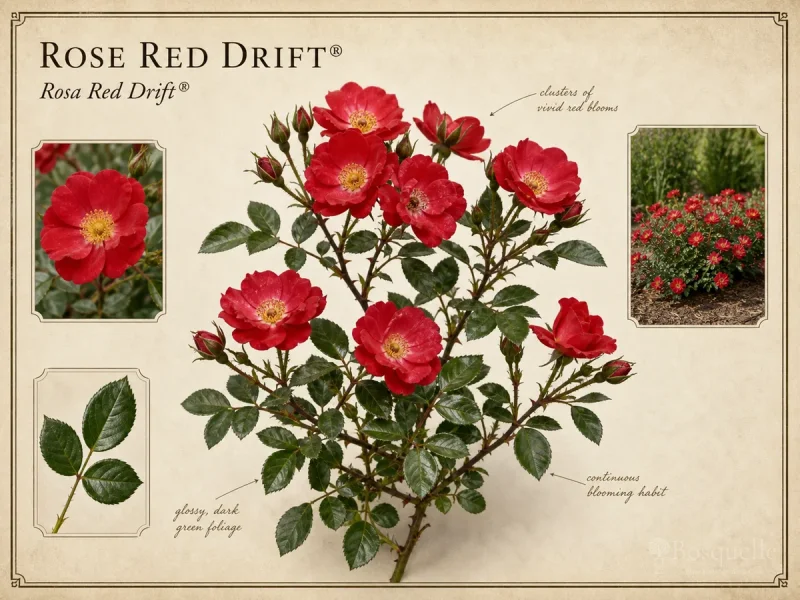 Rose Red Drift® (Rosa Red Drift®)