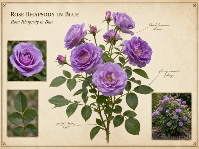 Rose Rhapsody in Blue