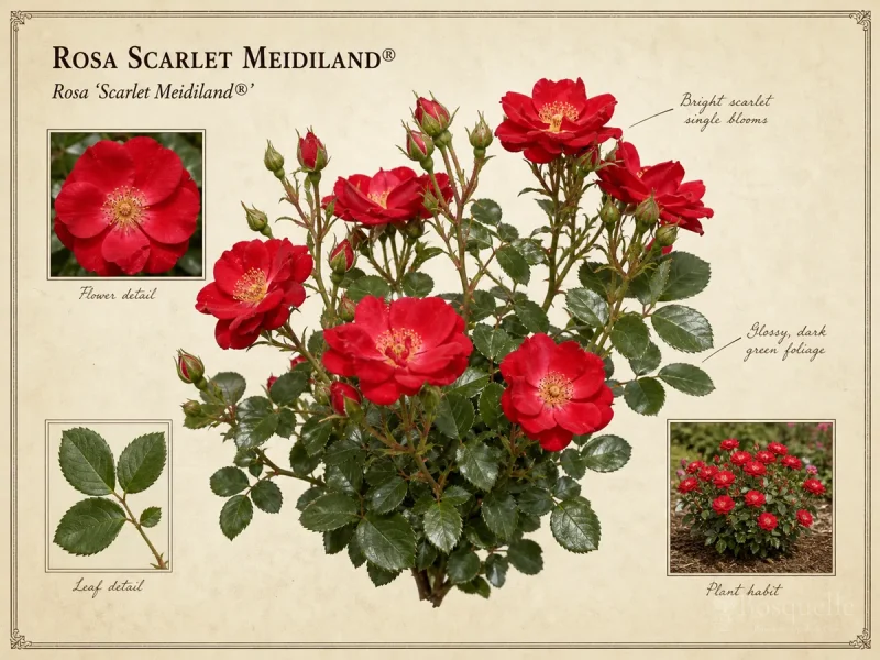 Rosa Scarlet Meidiland® (Rosa Scarlet Meidiland®)