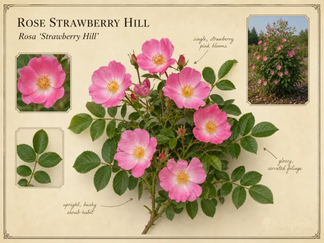 Rose Strawberry Hill