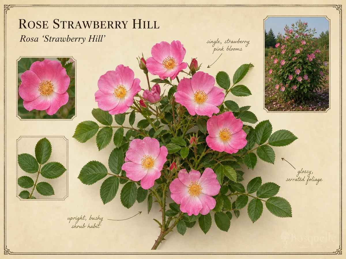 Rose Strawberry Hill