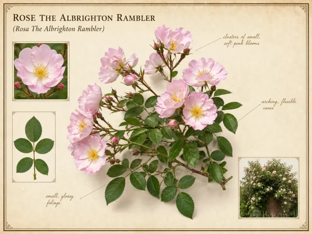 Rose The Albrighton Rambler (Rosa The Albrighton Rambler)