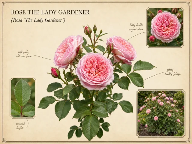 Rose The Lady Gardener (Rosa The Lady Gardener)