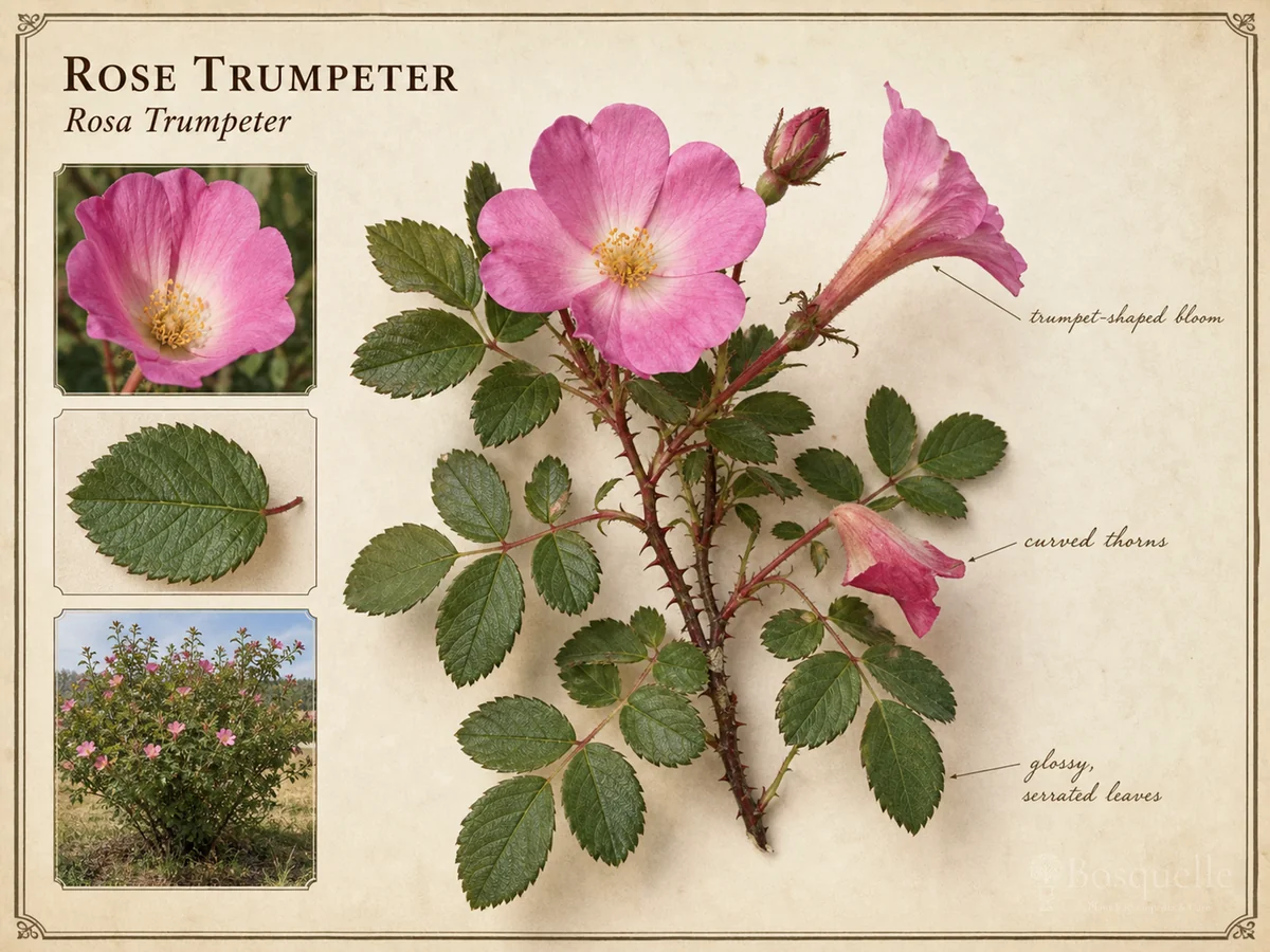 Rose Trumpeter (Rosa Trumpeter)