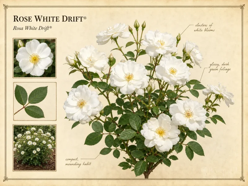 Rose White Drift®