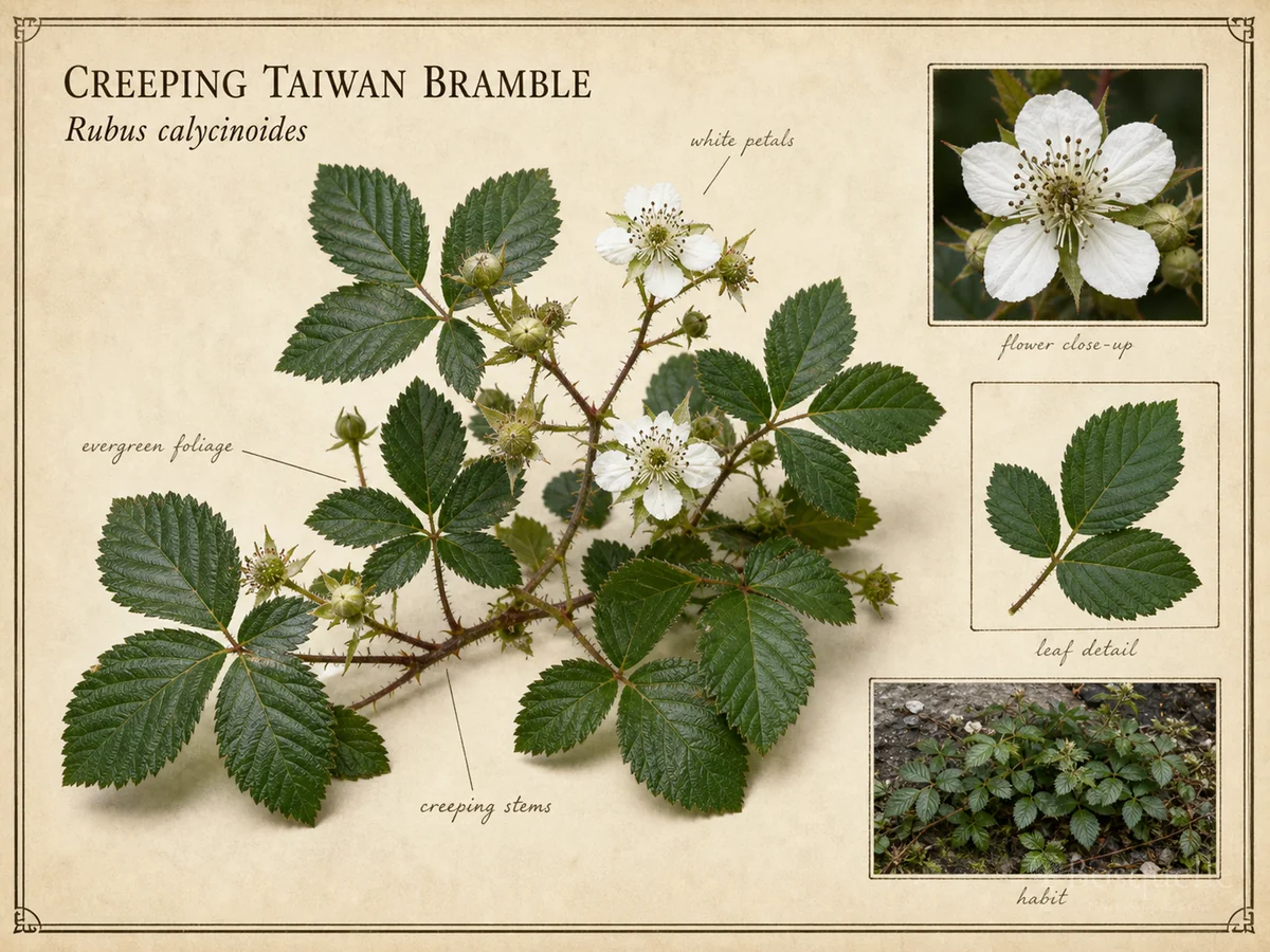 Creeping Taiwan Bramble