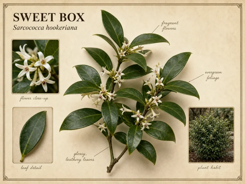 Sweet Box (Sarcococca hookeriana)