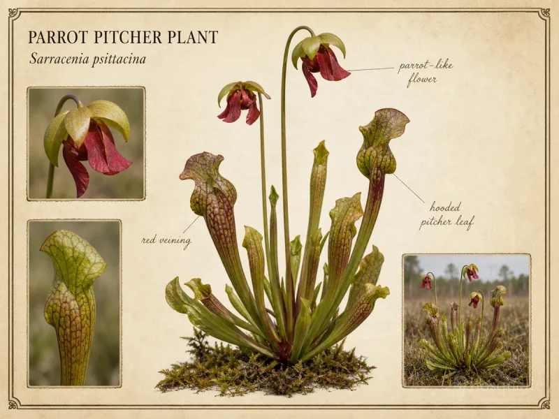 Parrot Pitcher Plant — How to plant a pitcher plant