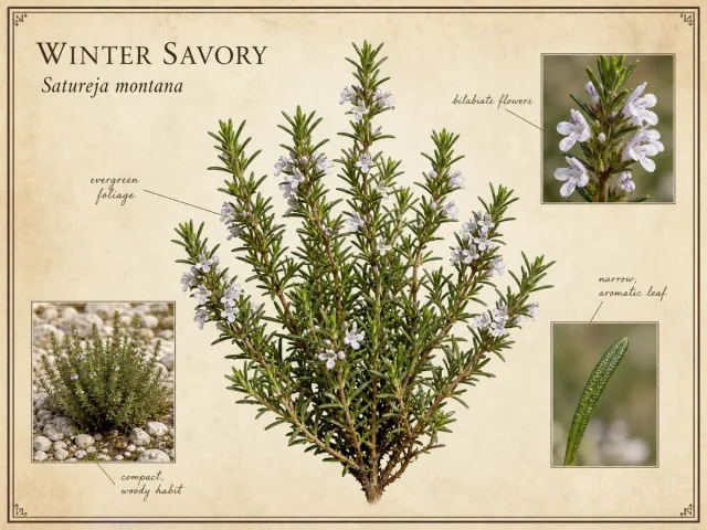 Winter Savory (Satureja montana)