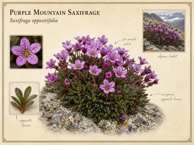 Purple Mountain Saxifrage