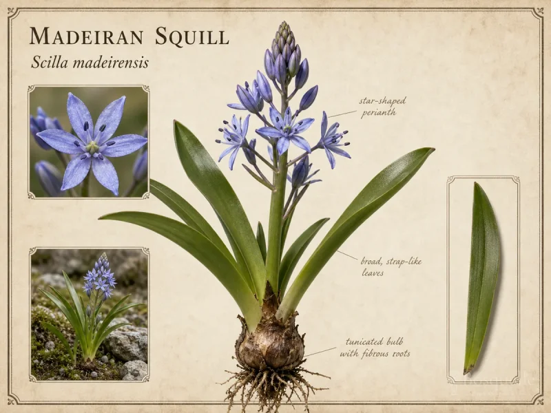 Madeiran Squill (Scilla madeirensis)