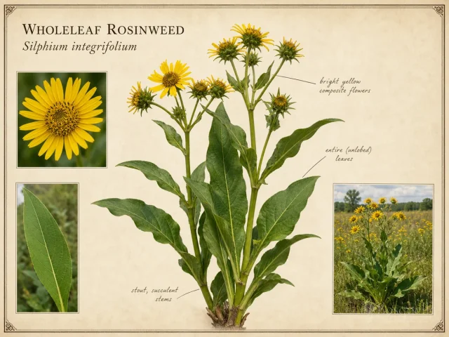 Wholeleaf Rosinweed (Silphium integrifolium)