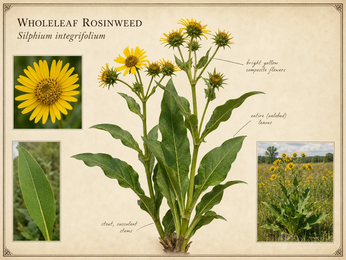 Wholeleaf Rosinweed — Cup plant · Browse by kind