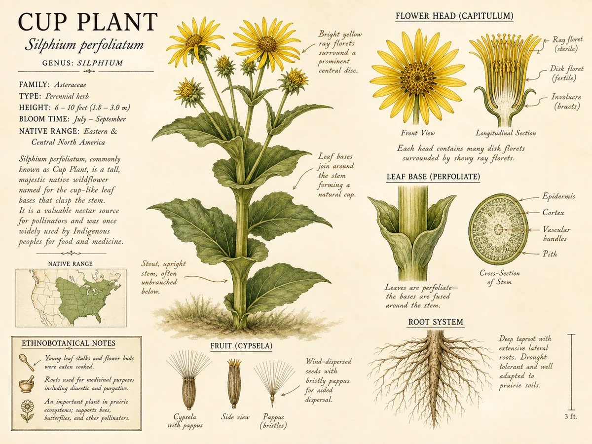 Cup Plant (Silphium perfoliatum)