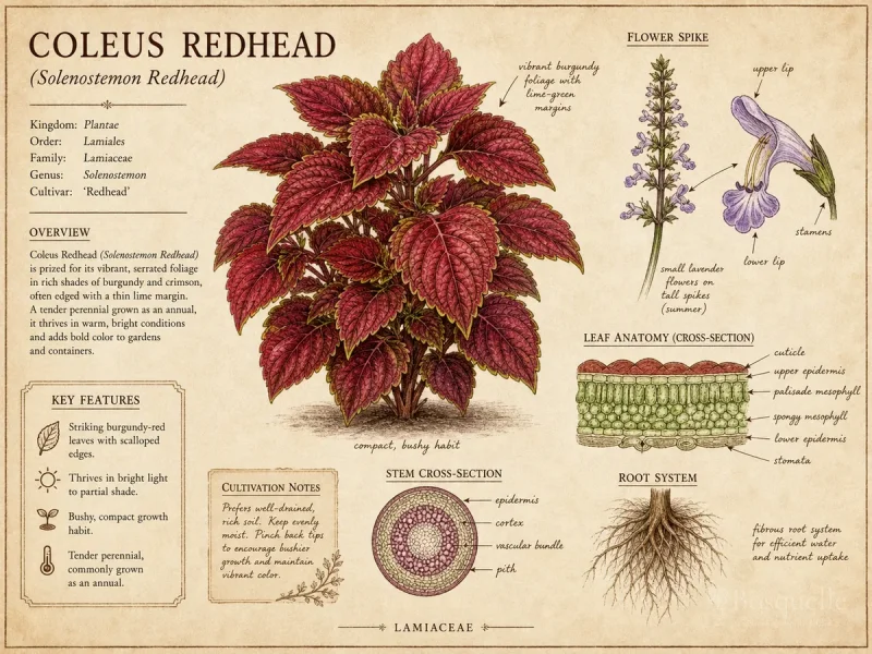 Coleus Redhead (Solenostemon Redhead)