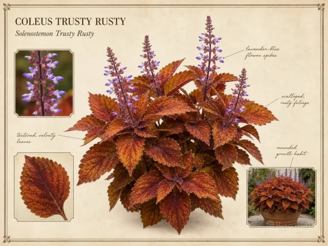 Coleus Trusty Rusty