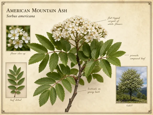 American Mountain Ash (Sorbus americana)