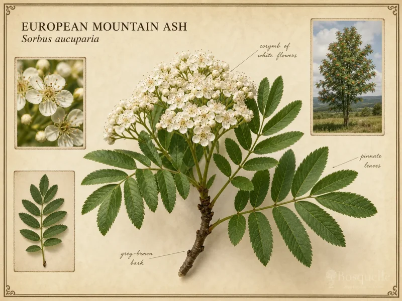 European Mountain Ash (Sorbus aucuparia)