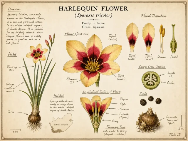 Harlequin Flower
