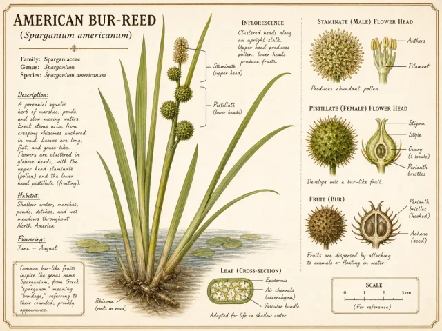 American Bur-Reed (Sparganium americanum)