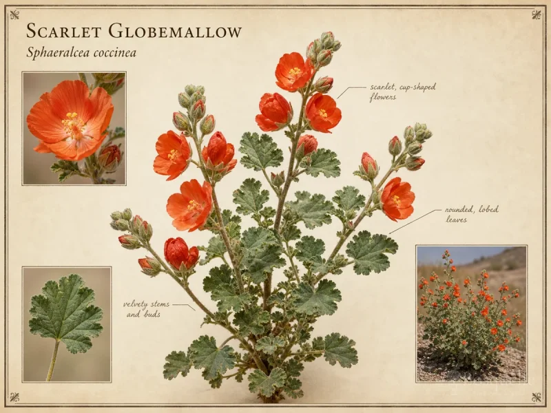 Scarlet Globemallow