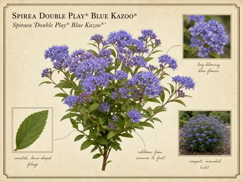 Spirea Double Play® Blue Kazoo® (Spiraea Double Play® Blue Kazoo®)