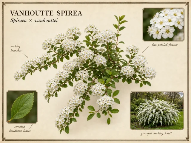 Vanhoutte Spirea (Spiraea × vanhouttei)